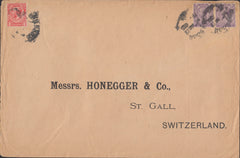 111143 - 1922 MAIL LONDON TO SWITZERLAND/LATE FEE.