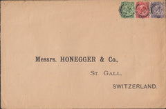 111146 - 1922 MAIL LONDON TO SWITZERLAND.