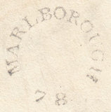 111183 - 1824 WILTS/"MARLBOROUGH 78" MILEAGE MARK (WL427).