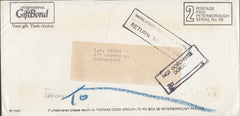 111235 - 1986 UNDELIVERED MAIL/FICTITIOUS ADDRESS.