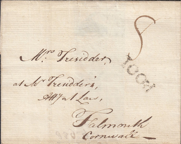 111350 - 1799 DORSET/"POOL" HAND STAMP (DT366).