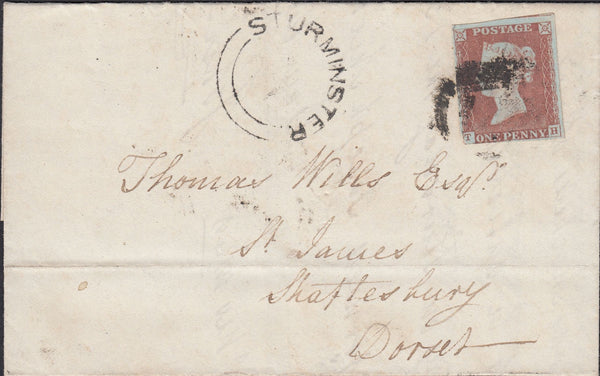 111414 -1848 DORSET/"STURMINSTER" UDC.