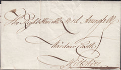 111430 - 1789 DORSET/"BRIDPORT" HAND STAMP (DT90).