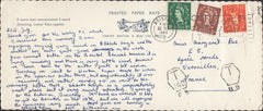 111500 - 1960 UNDERPAID MAIL BRISTOL TO FRANCE.