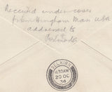 111536 - 1934 ILLUSTRATED ENVELOPE/ANDREW LANG "MAN OF LETTERS".