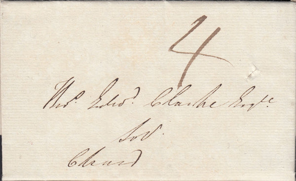 111600 - 1828 DORSET/"LYME 146" MILEAGE MARK (DT314).