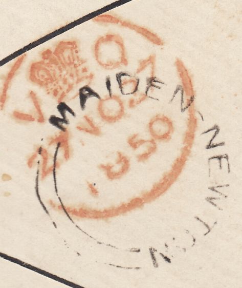 111623 - 1850 DORSET/"MAIDEN-NEWTON" UDC.