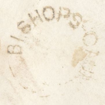 111628 - 1859 DORSET/"BISHOPS-CAUNDLE" UDC.
