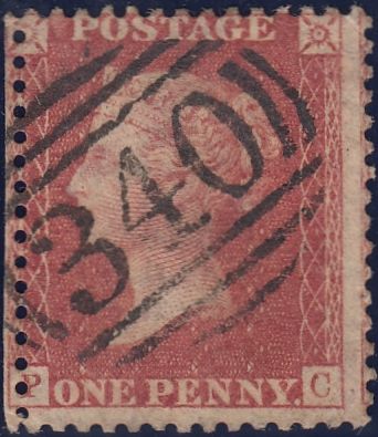 111649 - "340" 3HOS NUMERAL OF HARWICH (ESSEX)/PL.52 (PC)(SG40).
