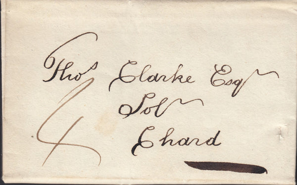 111668 - 1826 DORSET/"LYME 146" MILEAGE MARK (DT314).