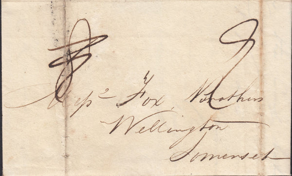 111672 - 1829 DORSET/"LYME 146" MILEAGE MARK (DT314).