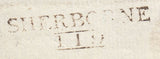 111676 - 1822 DORSET/"SHERBORNE 119" MILEAGE MARK (DT515).