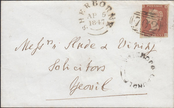111678 - 1847 DORSET/"BISHOPS-CAUNDLE" UDC.