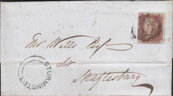 111679 - 1846 DORSET/"STURMINSTER" UDC.