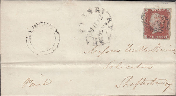 111685 - 1849 DORSET/"GILLINGHAM" UDC.