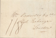 111689 - 1828 DORSET/"LYME 146" MILEAGE MARK (DT314).