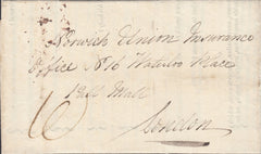 111690 - 1823 DORSET/"LYME 146" MILEAGE MARK (DT314).