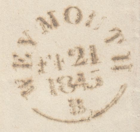 111693 - 1845 DORSET/DORCHESTER PENNY POST.