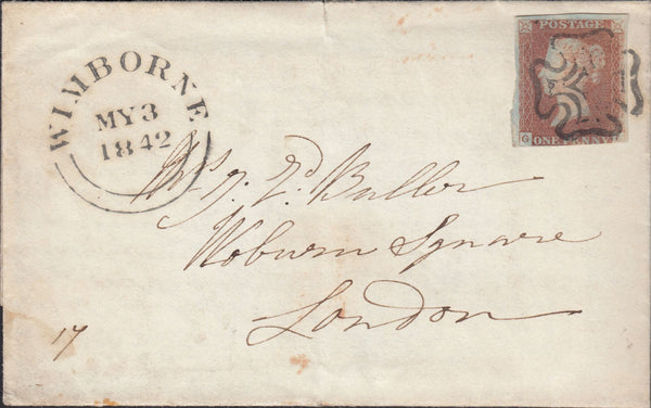 111718 - 1842 WIMBORNE MALTESE CROSS.