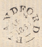 111812 - 1833 DORSET/'BLANDFORD PENNY POST' (DT54)/REDIRECTED.