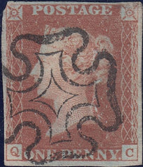 111965 -1841 1D RED PL. ELEVEN (SG7)(QC).