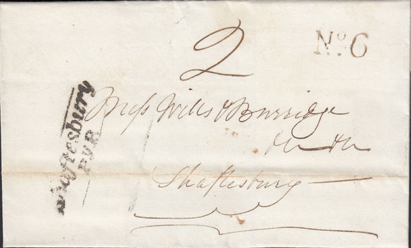 112084 - 1841 DORSET/'SHAFTESBURY PENNY POST'(DT461).