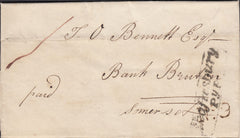 112087 - 1841 DORSET/'SHAFTESBURY PENNY POST' (DT461).