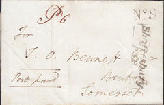 112088 - 1837 DORSET/'SHAFTESBURY PENNY POST' (DT461).