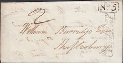 112091 - 1831 DORSET/'SHAFTESBURY PENNY POST' (DT458).