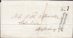 112098 - 1840 DORSET/'SHAFTESBURY PENNY POST' (DT458).