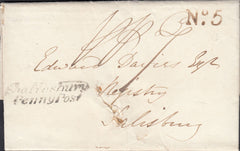 112099 - DORSET/'SHAFTESBURY PENNY POST' (DT458).