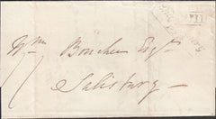 112102 - 1829 DORSET/'SHAFTESBURY PENNY POST' (DT461).