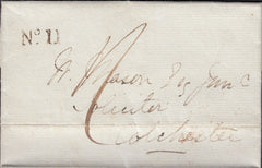 112104 - 1838 DORSET/ 'DORSET PENNY POST' (DT247).
