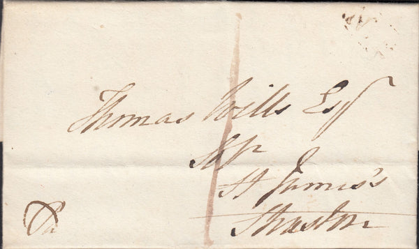 112109 - 1840 DORSET/'BLANDFORD PENNY POST' (DT56).