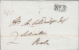 112112 - 1840 DORSET/'BLANDFORD PENNY POST' (DT56).