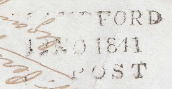 112124 - 1841 DORSET/'BLANDFORD PENNY POST' (DT56).