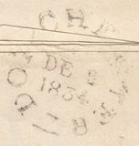 112126 - 1834 DORSET/MAIL PIDDLE HINTON TO BLANDFORD.