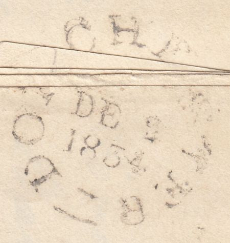 112126 - 1834 DORSET/MAIL PIDDLE HINTON TO BLANDFORD.