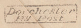 112128 - 1829 DORSET/'DORCHESTER PENNY POST' (DT247).