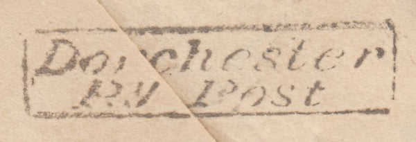 112128 - 1829 DORSET/'DORCHESTER PENNY POST' (DT247).