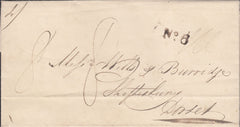 112129 - 1833 DORSET/'BLANDFORD PENNY POST' (DT54).