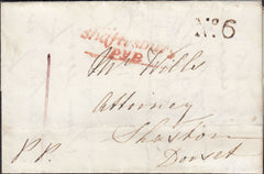 112131 - 1841 DORSET/'SHAFTESBURY PENNY POST' (DT461).