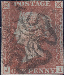 112261 -  1841 1D RED PL. ELEVEN (SG7)(JI).