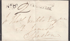 112338 1834 DORSET/'SHAFTESBURY PENNY POST' (DT458).