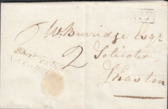 112347 1832 DORSET/'SHAFTESBURY PENNY POST' (DT458).