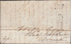112349 1840 DORSET/'SHAFTESBURY PENNY POST' (DT458).