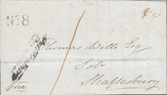 112355 1841 DORSET/'SHAFTESBURY PENNY POST' (DT458).