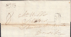 112358 1830 DORSET/'SHAFTESBURY PENNY POST' (DT458).
