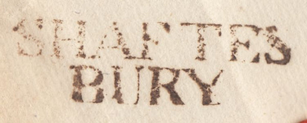 112397 DORSET/"SHAFTESBURY" HAND STAMP (DT419).