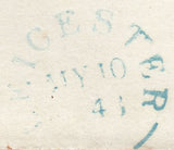 112447 LONDON NUMBER "6" IN MALTESE CROSS ON COVER (SPEC B1uf).
